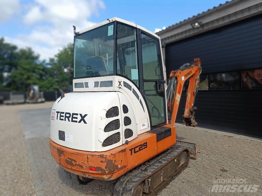 Terex TC 29 Mini kotrók < 7t