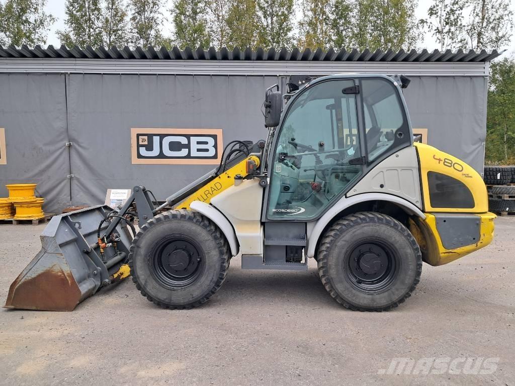 Kramer-allrad 480 Gumikerekes homlokrakodók