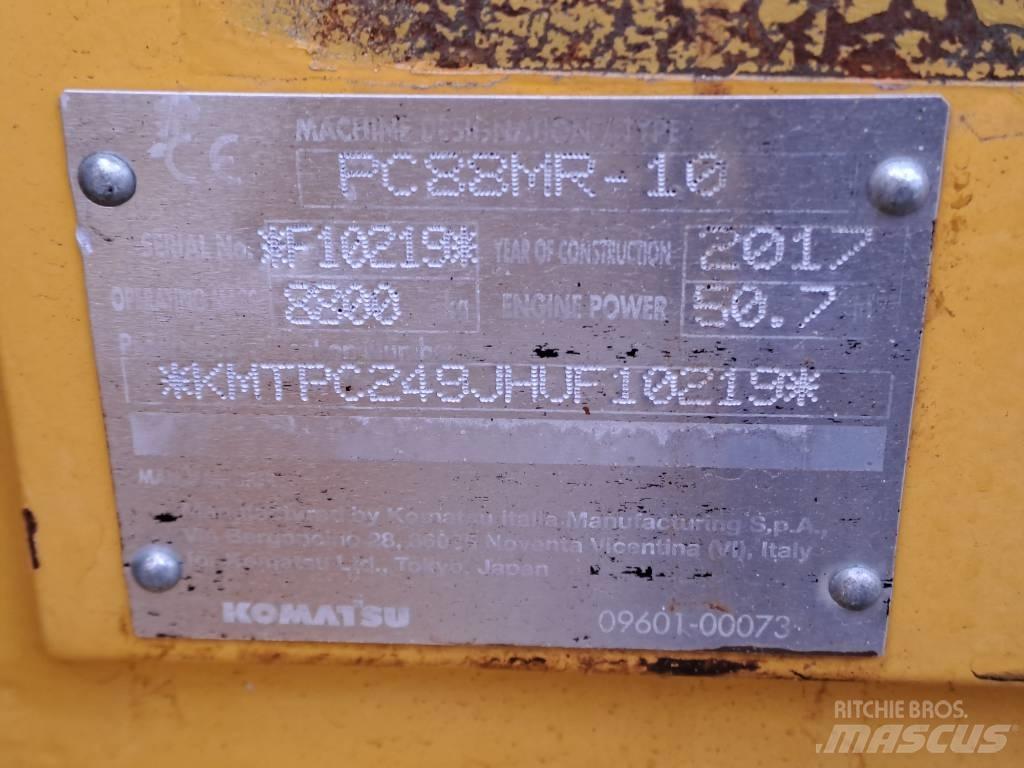 Komatsu PC 88 MR Árokásók