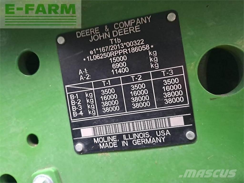John Deere 6r250 Traktorok