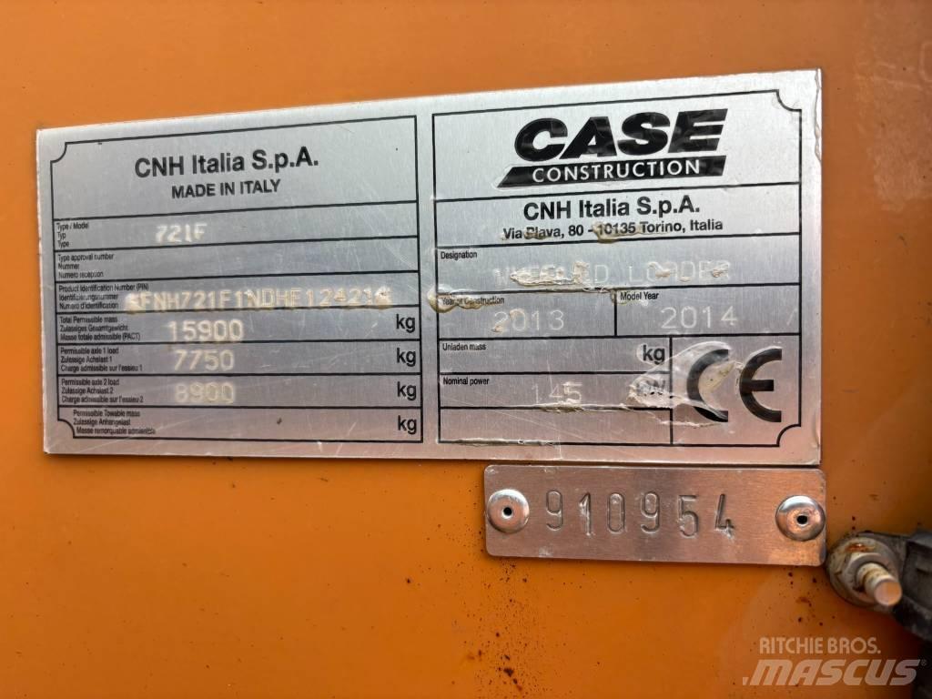 Case IH 721 F 721 F Univerzális rakodók