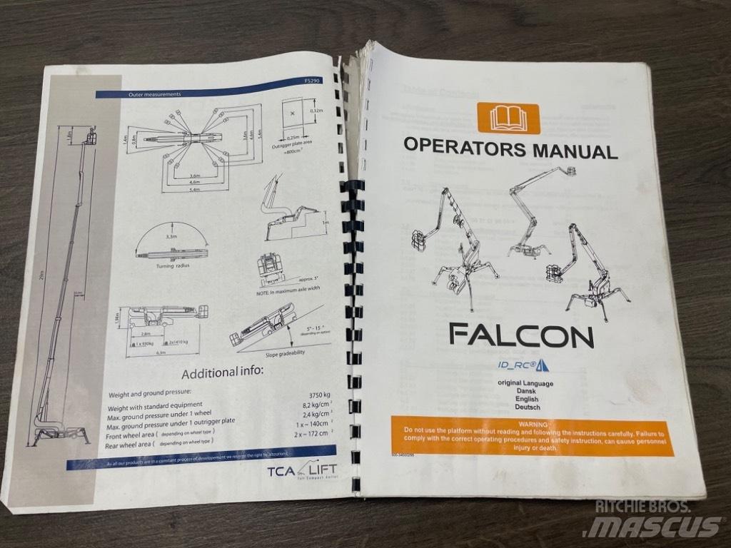 Falcon Spider FS 290 Teleszkópos emelők