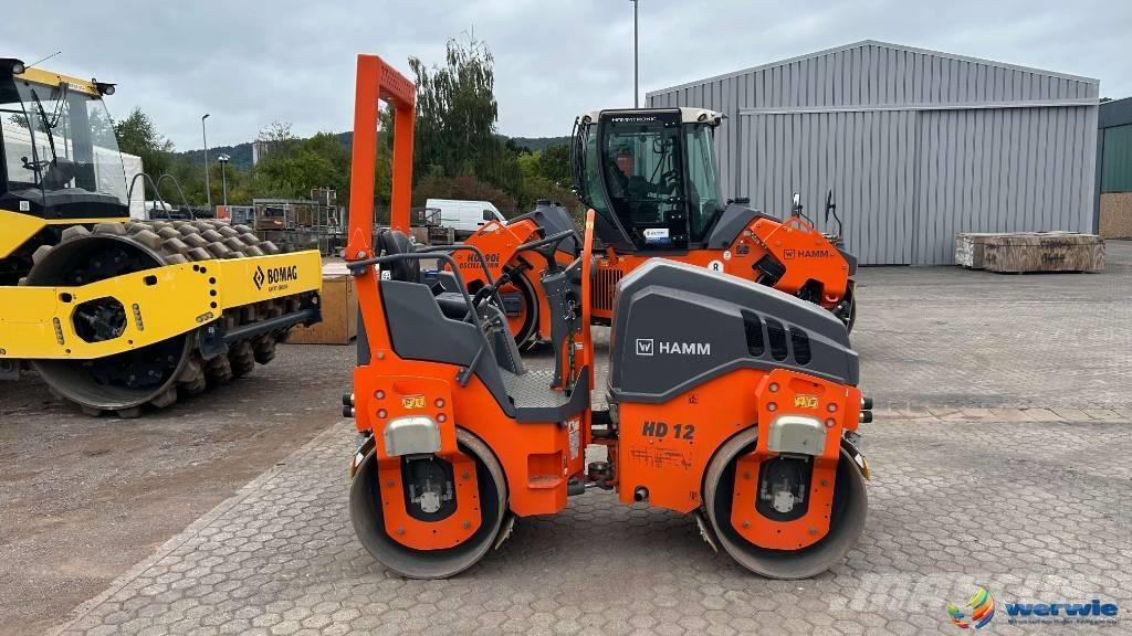 Hamm HD 12 VV Ikerdobos hengerek