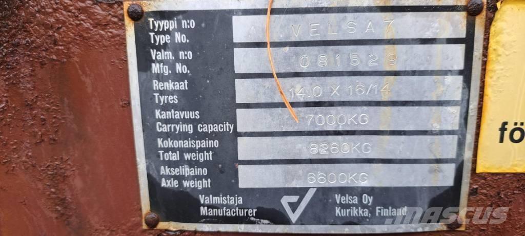 Velsa 7000kg Billenő Mezőgazdasági pótkocsik
