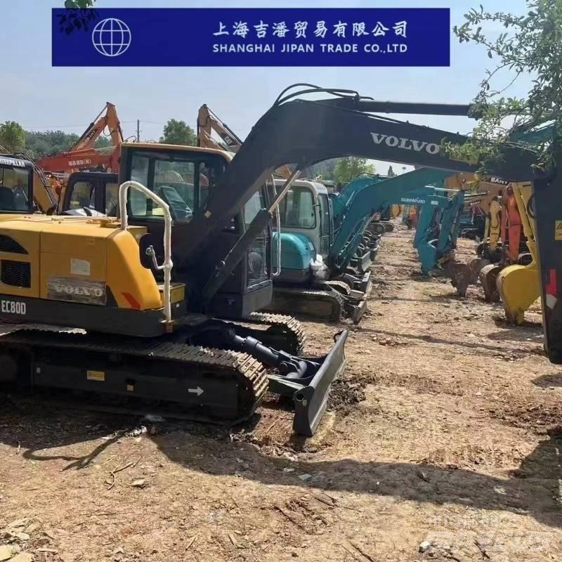 Volvo EC 80D Mini kotrók < 7t