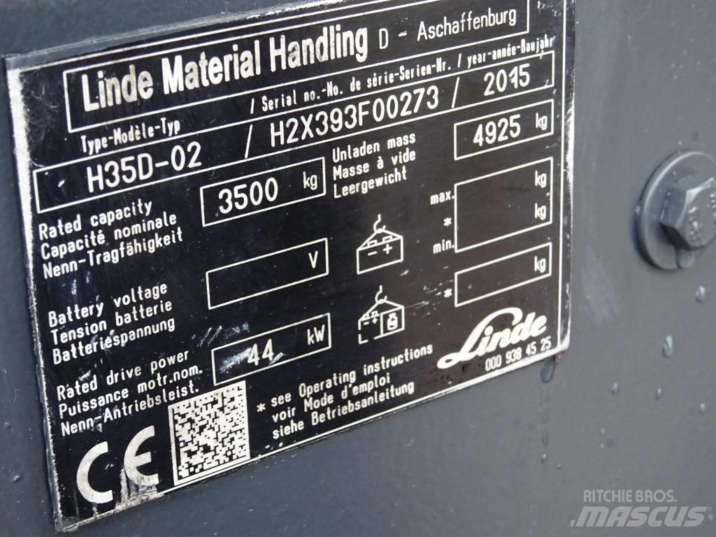 Linde H35D-02 Dízel targoncák