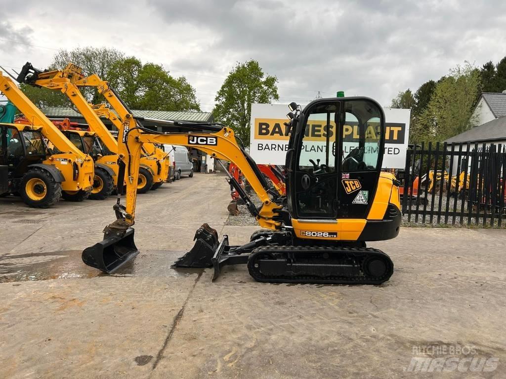 JCB 8026 CTS Mini kotrók < 7t