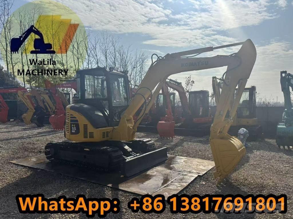 Komatsu PC 55 MR Mini kotrók < 7t