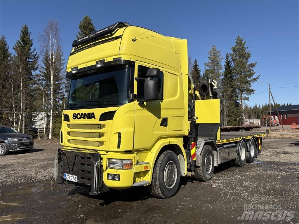 Scania R164G 8*4 Darus teherautók