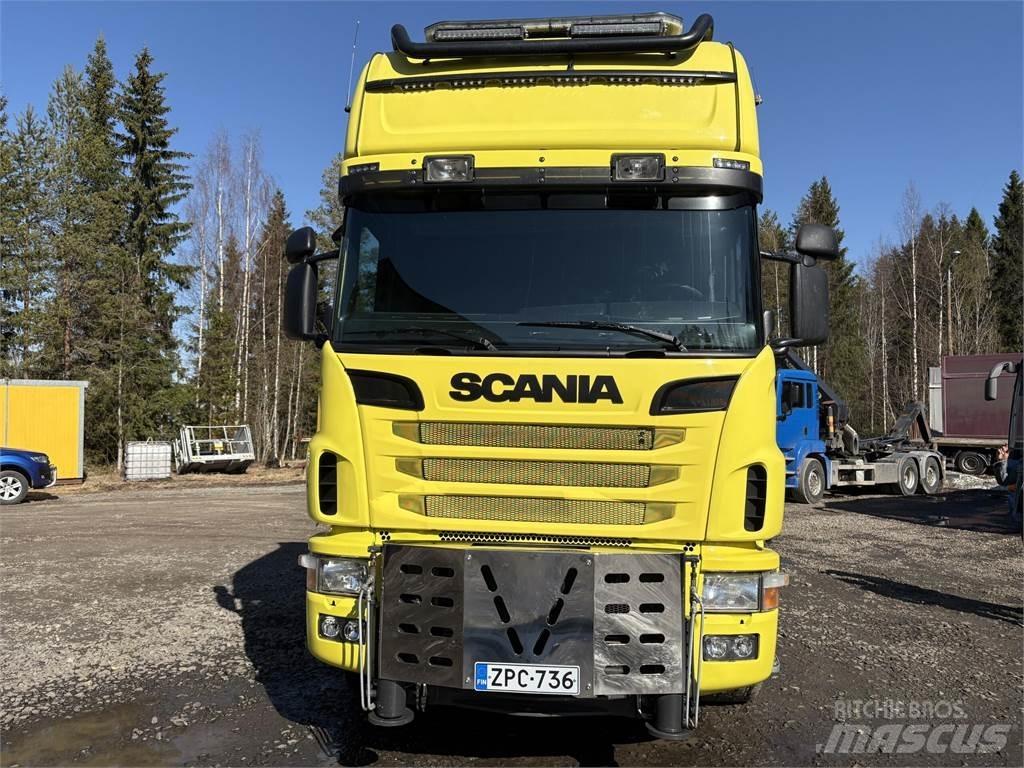 Scania R164G 8*4 Darus teherautók