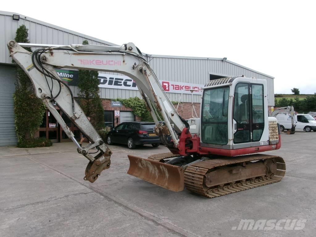 Takeuchi TB 175 Közepes (midi) kotrók 7 t - 12 t