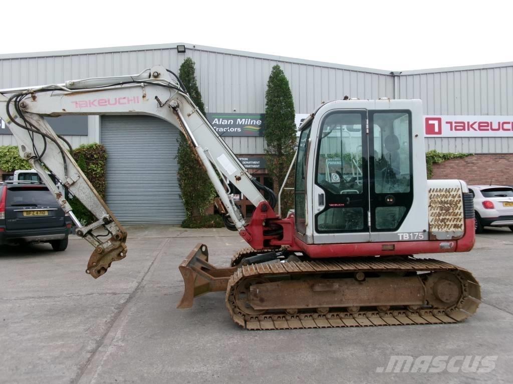 Takeuchi TB 175 Közepes (midi) kotrók 7 t - 12 t