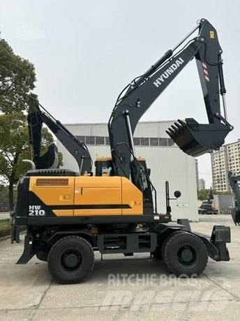 Hyundai HW 210 Gumikerekes kotrók