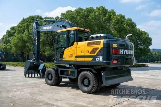 Hyundai HW 210 Gumikerekes kotrók