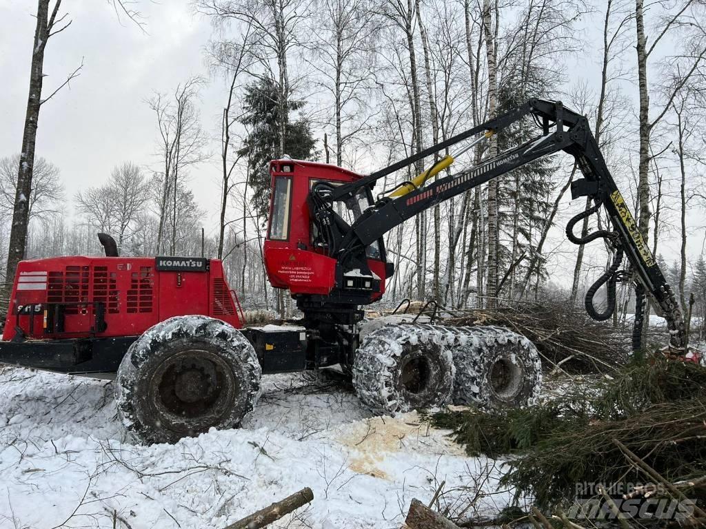 Komatsu 911.5 Betakarítók