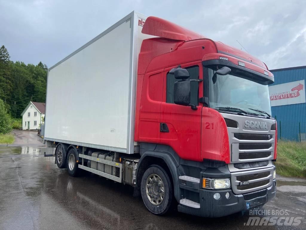 Scania R 490 LB Dobozos teherautók