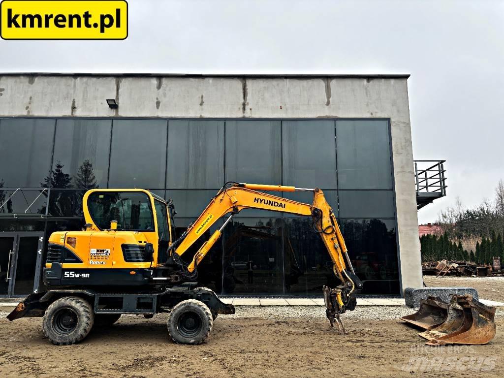 Hyundai Robex 55-9 A Gumikerekes kotrók