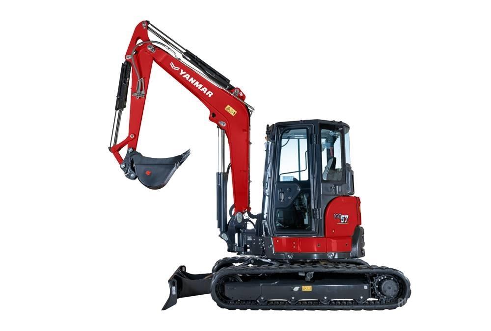 Yanmar VIO57-6B Mini kotrók < 7t