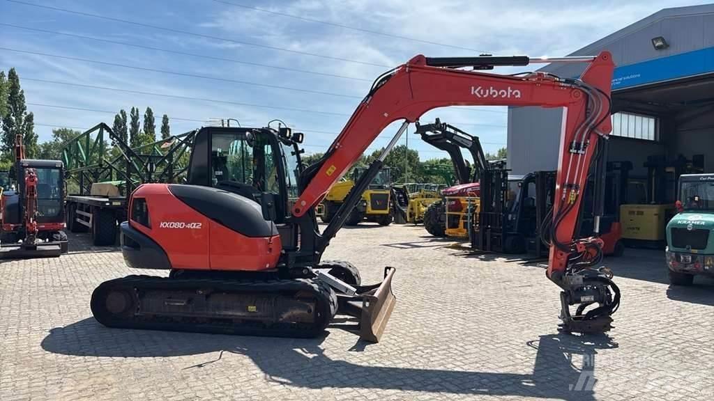 Kubota KX080-4 Speciális kotrók