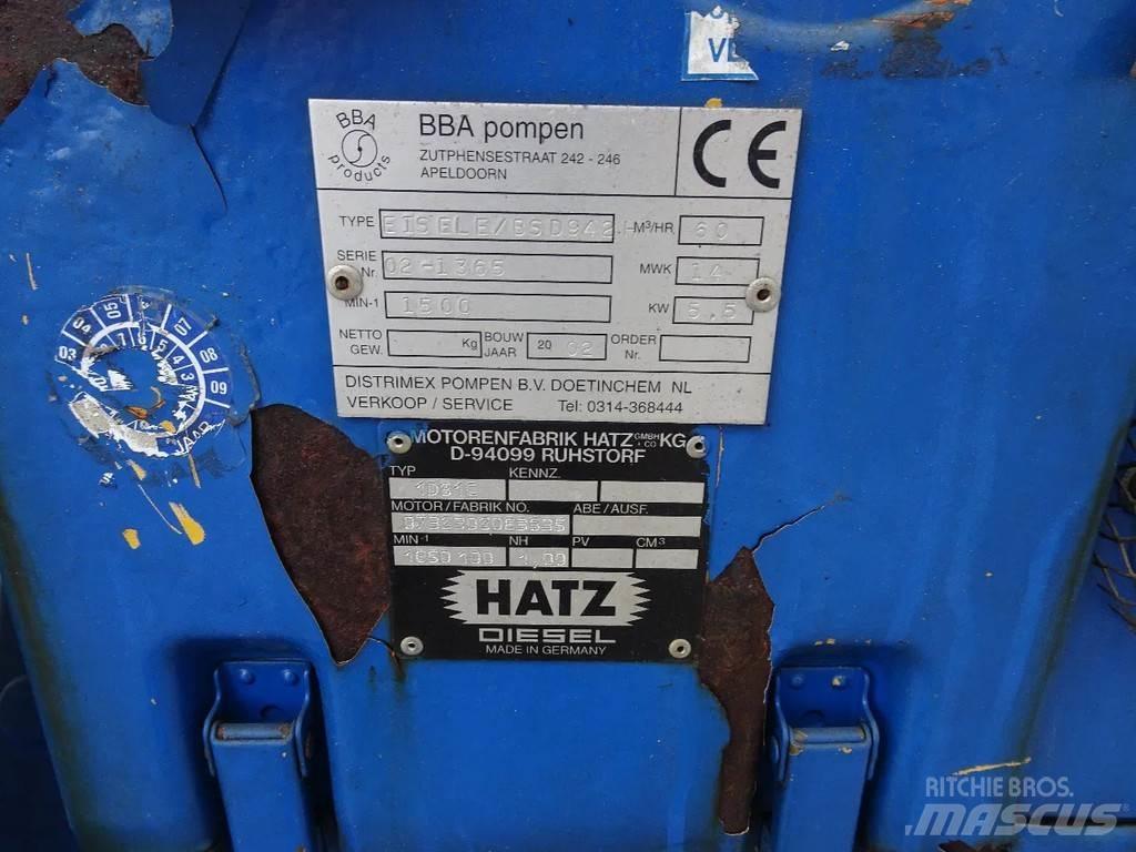 BBA EISELE BSD942H Vízpumpák
