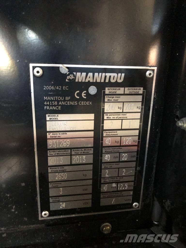 Manitou 100 VJR Ollós emelők