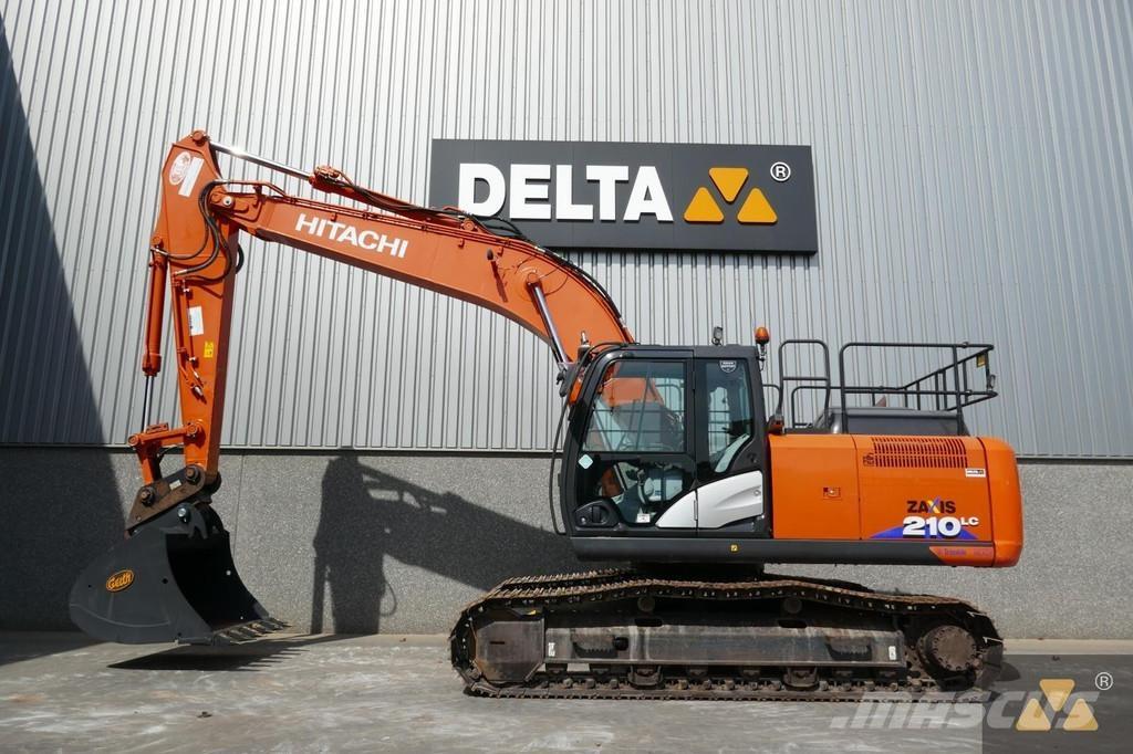 Hitachi ZX210LC-6 Lánctalpas kotrók