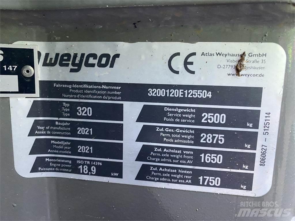 Weycor AR320 Cab Univerzális rakodók