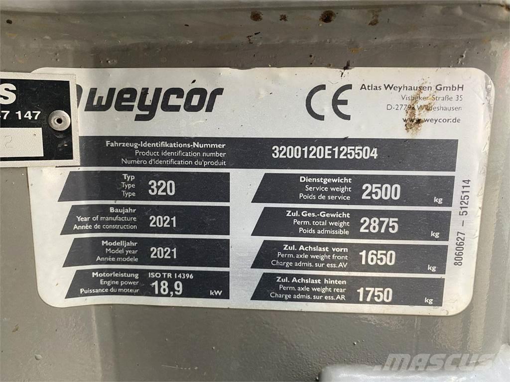Weycor AR320 Cab Univerzális rakodók