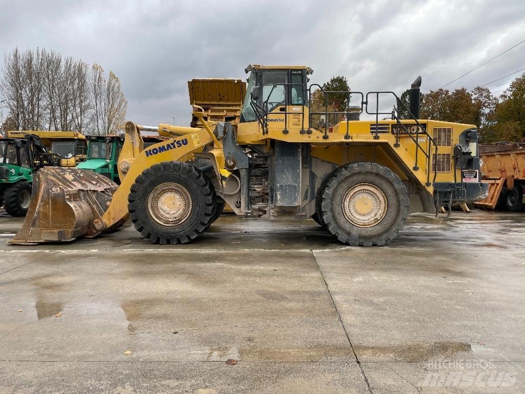 Komatsu Wa600-6 Gumikerekes homlokrakodók