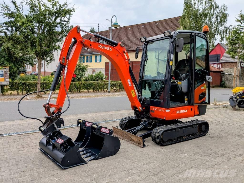 Kubota KX 019-4 Mini kotrók < 7t