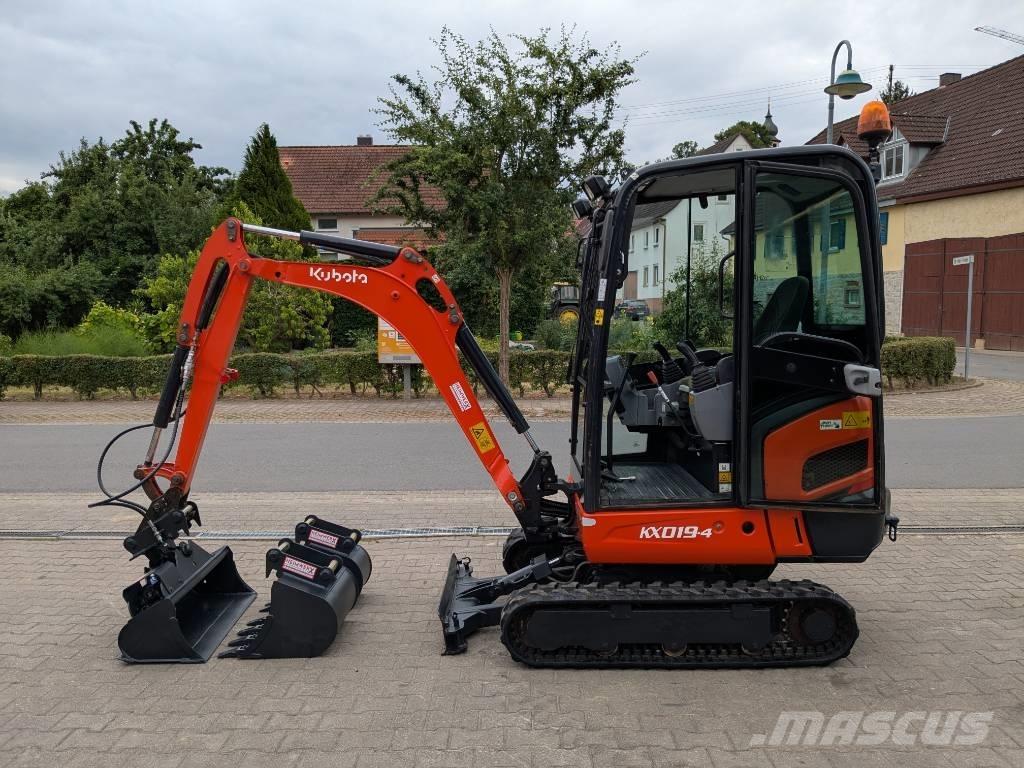 Kubota KX 019-4 Mini kotrók < 7t