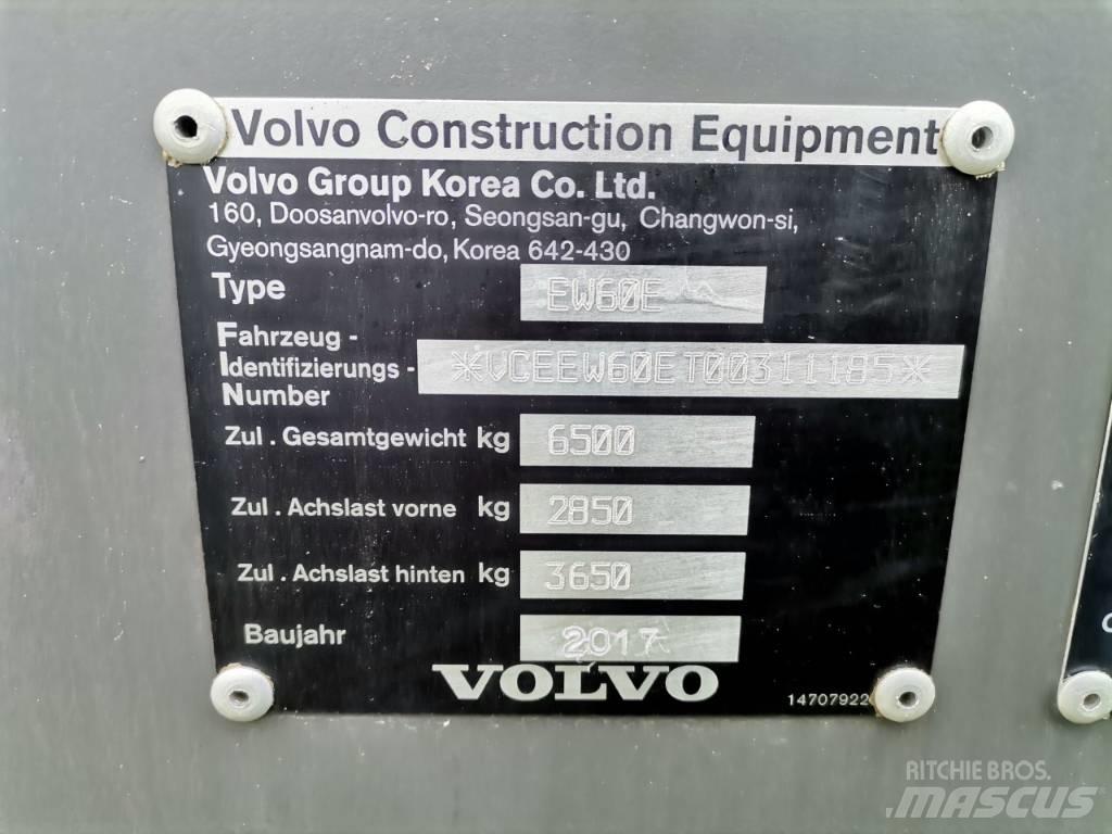 Volvo EW 60 Gumikerekes kotrók