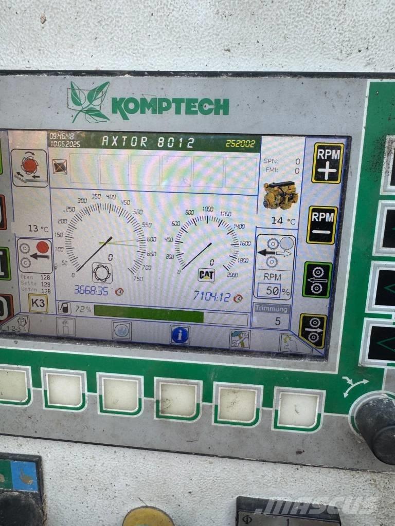 Komptech Axtor 8012 Vonszolók