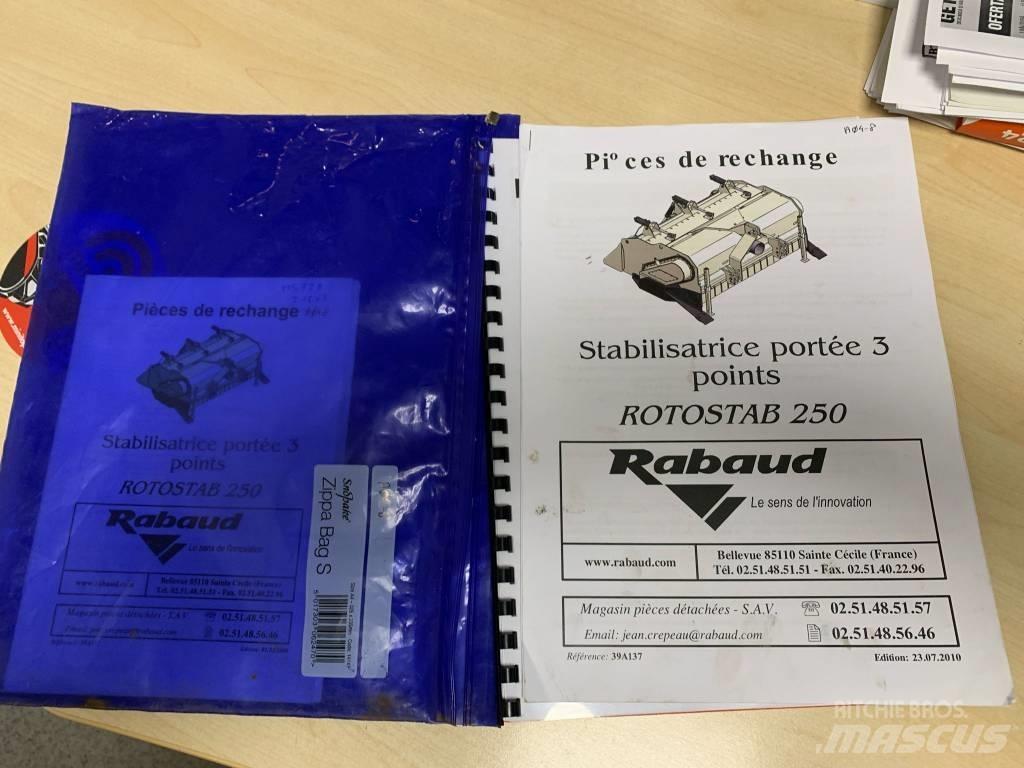 Rabaud Ratostab 250 Aszfalt aprítók