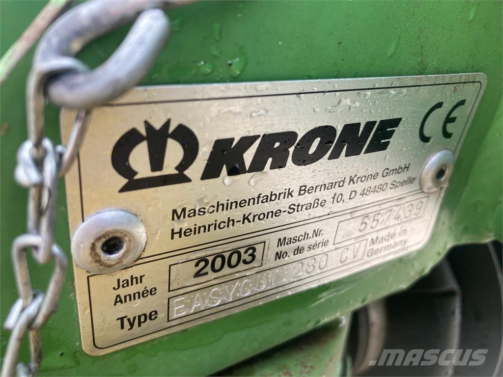 Krone EC R 280 CV Kaszák