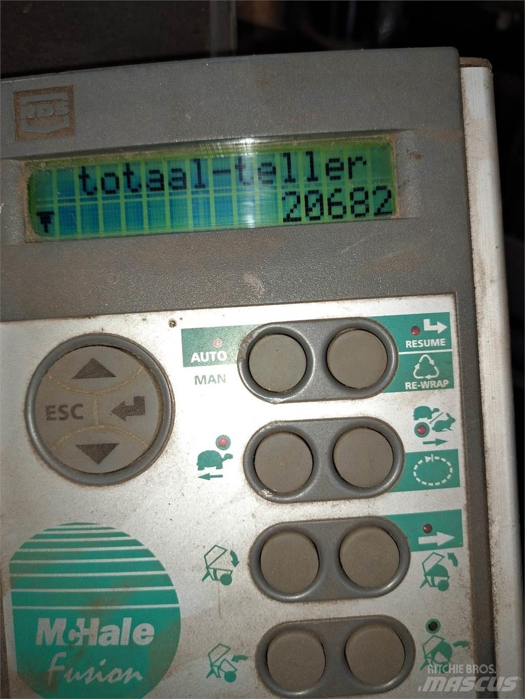 McHale Fusion Szögletes bálázók