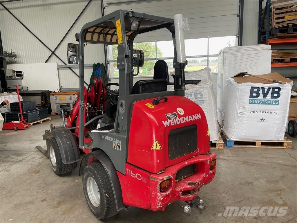 Weidemann 1160cx35 Homlokrakodók és kotrók