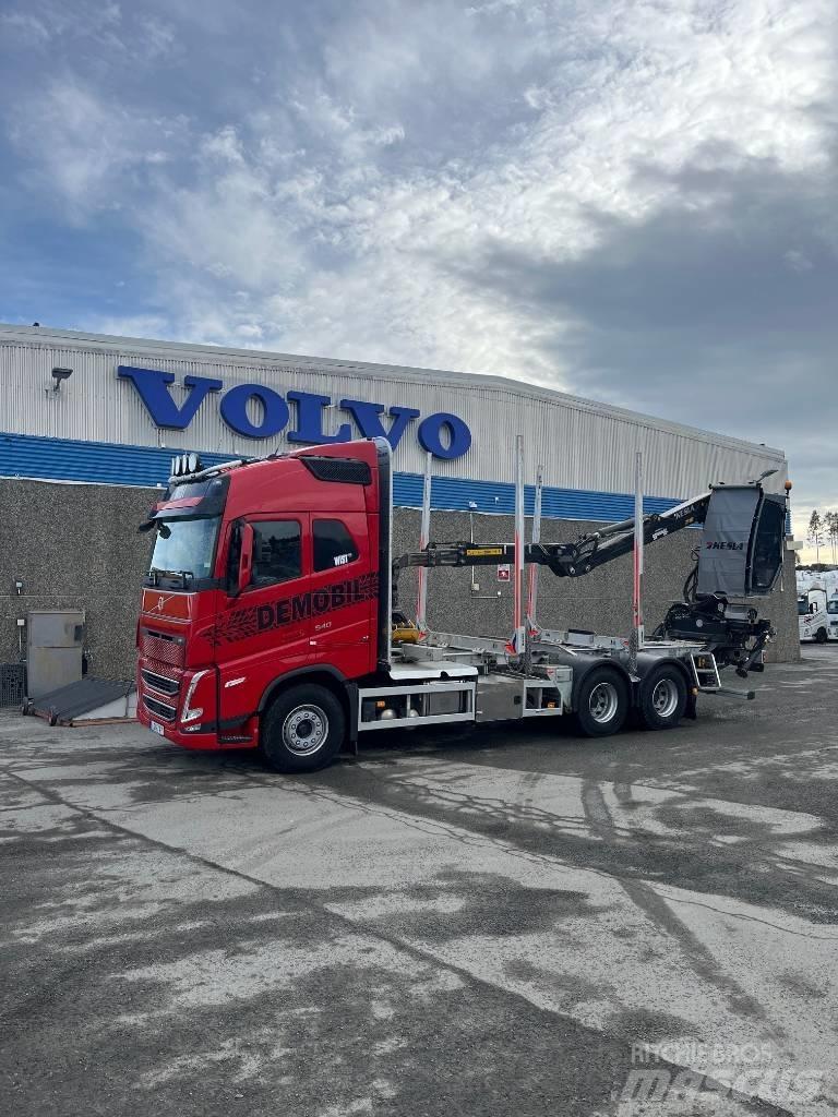 Volvo Timmerbil Rönkszállító teherautók