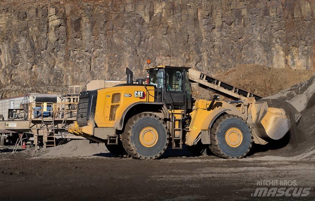 CAT 980 xe Gumikerekes homlokrakodók