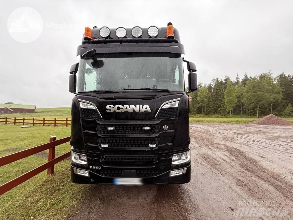 Scania R 580 Rönkszállító teherautók
