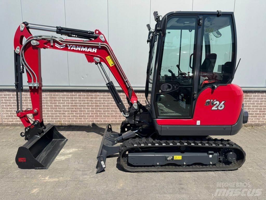Yanmar SV26 Mini kotrók < 7t