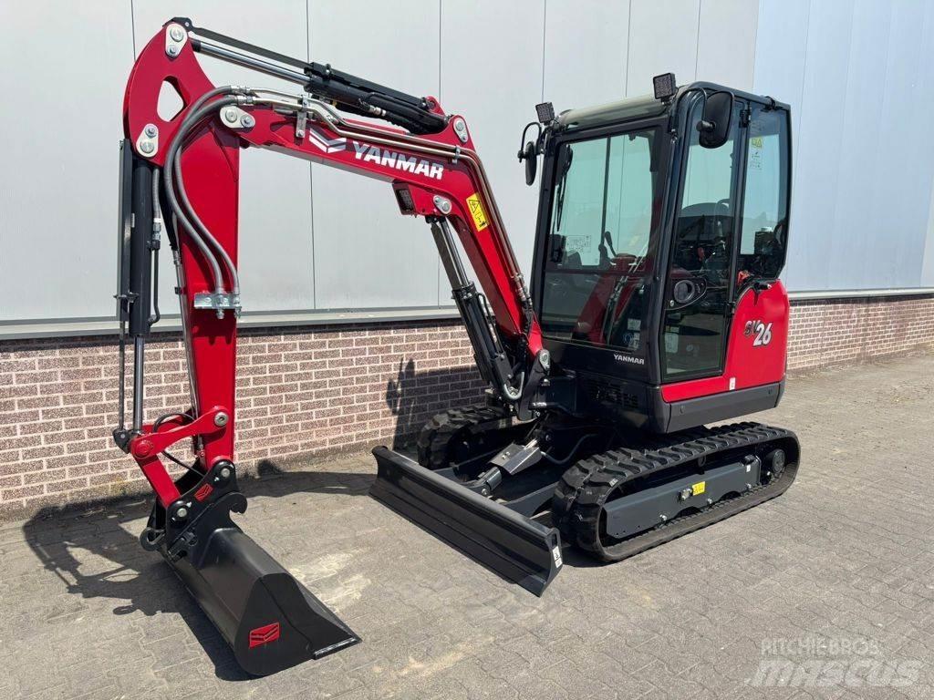 Yanmar SV26 Mini kotrók < 7t