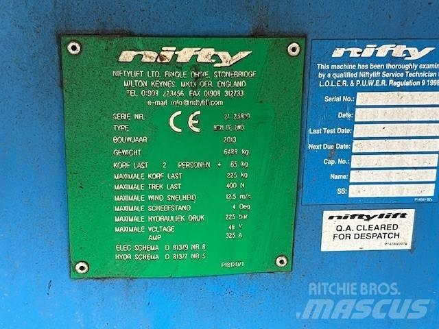 Niftylift HR 21 D E Karos emelők