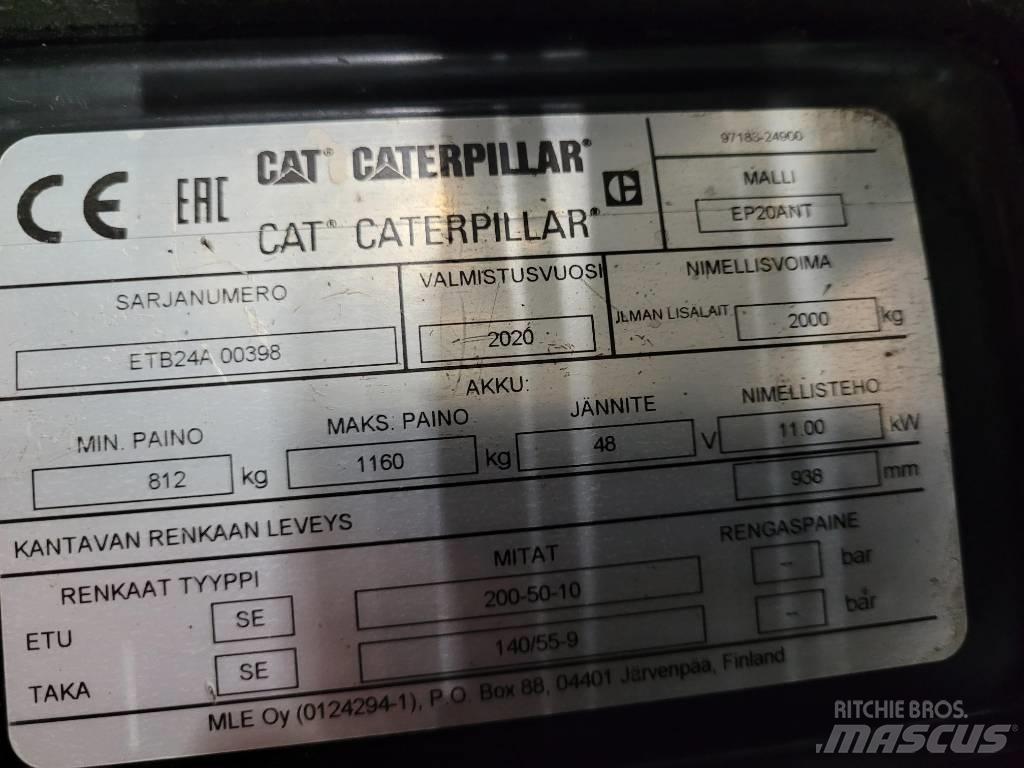 CAT EP20ANT Elektromos targoncák