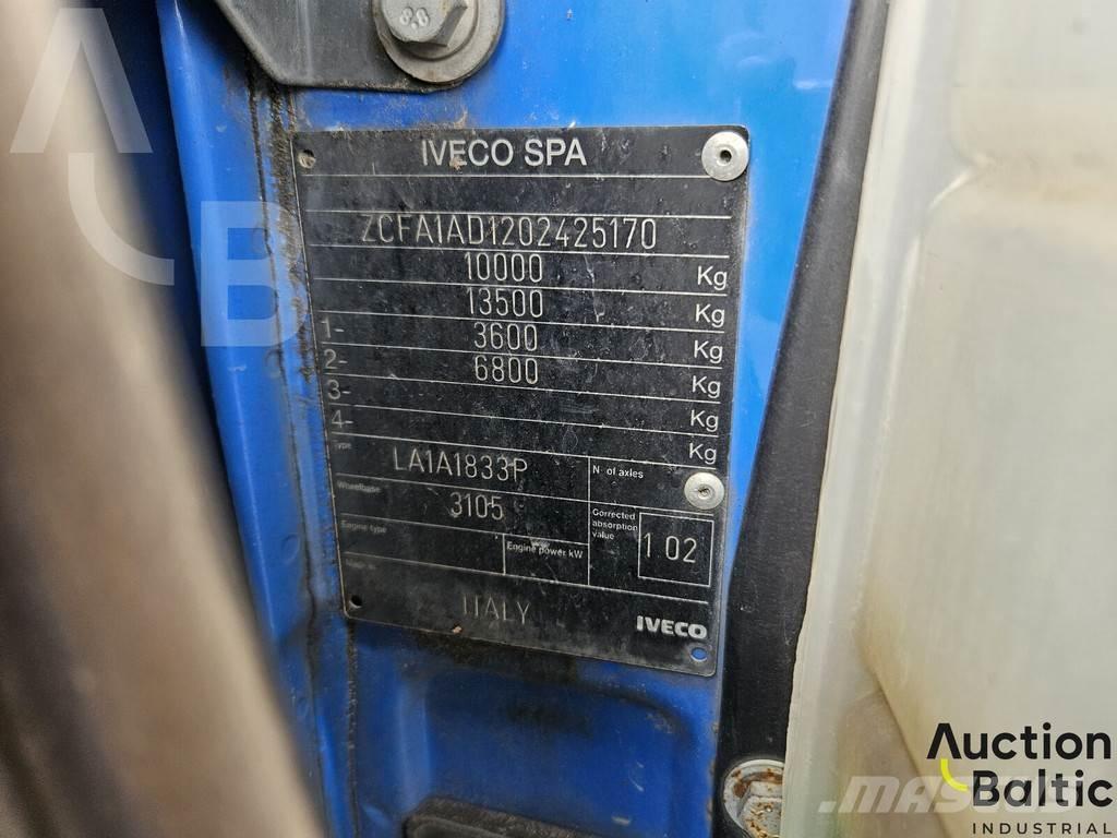Iveco 100E 18 Teherautóra szerelt emelők és állványok