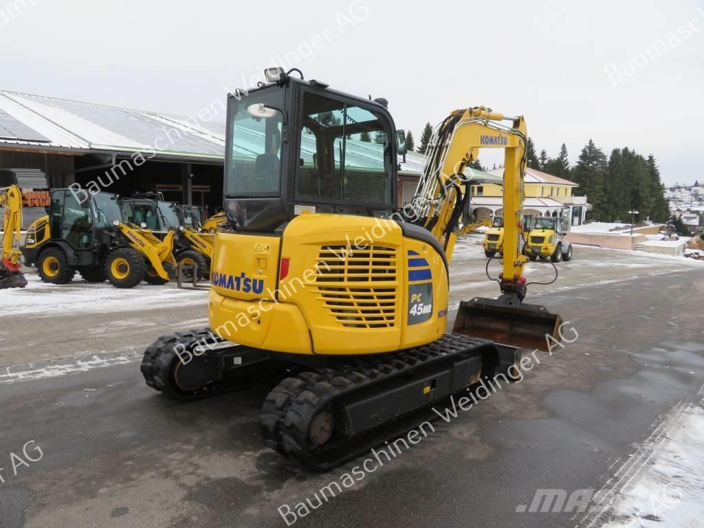 Komatsu PC 45 MR-5 Mini kotrók < 7t