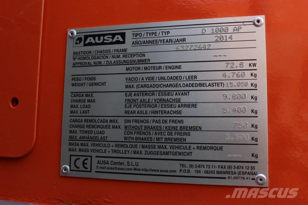 Ausa D 1000 AP Mezei dömperek