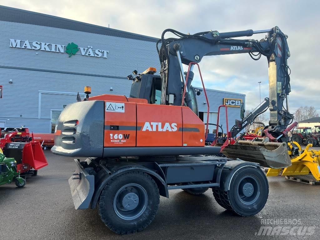 Atlas 160 W Gumikerekes kotrók
