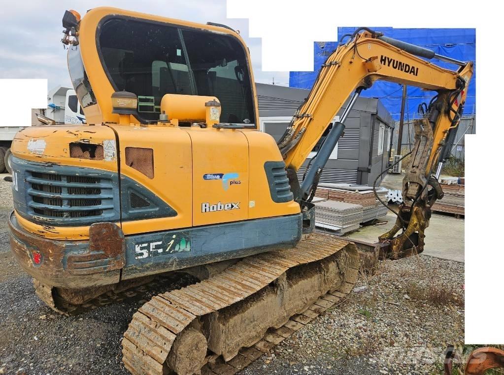 Hyundai ROBEX 55 Mini kotrók < 7t
