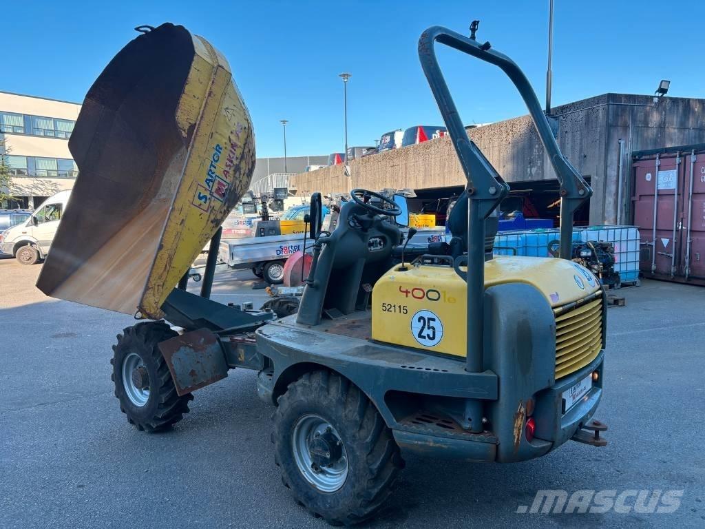 Wacker Neuson 4001 Mezei dömperek